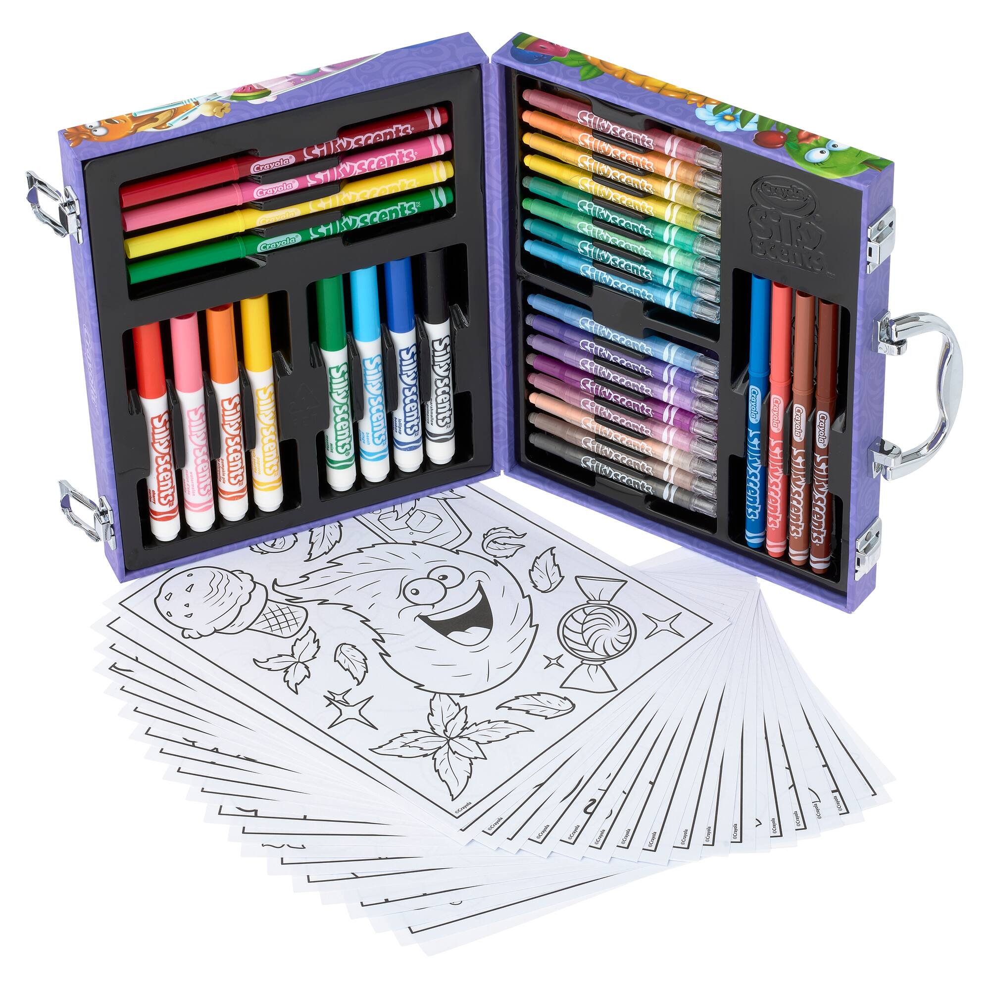 8 Pack: Crayola® Silly Scents™ Mini Art Case